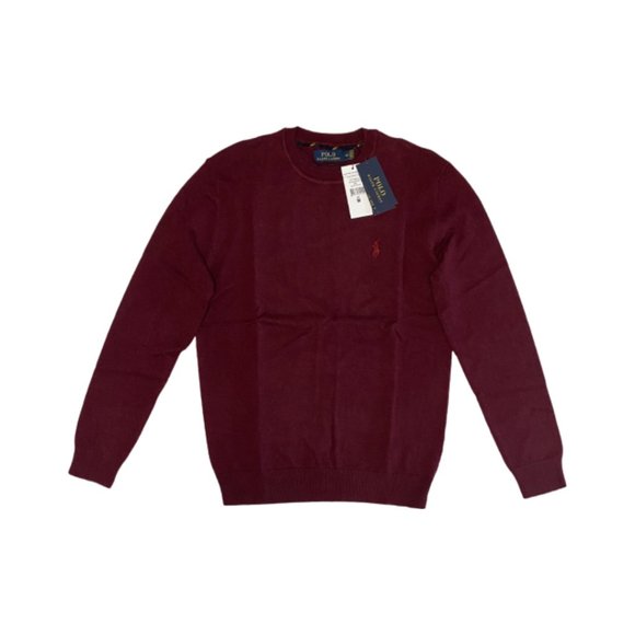 Polo Ralph Lauren Other - NWT Ralph Lauren Men's Merino Wool Crewneck Red Sweater Size S, M, L, XL